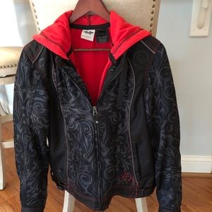 Harley Davidson women’s motorcycle jacket.